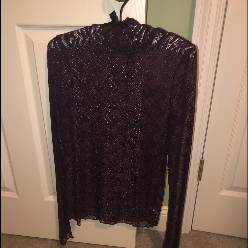 Lace turtleneck from free people.